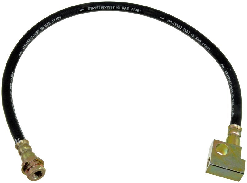 دورمان خرطوم الفرامل الخلفي المركزي H38576 متوافق مع بعض موديلات دودج، أسود - Image 1